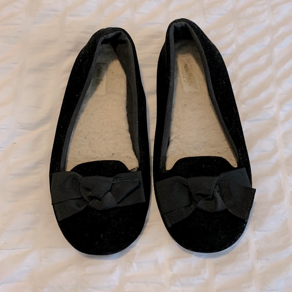 Velvet Kate spade house slippers